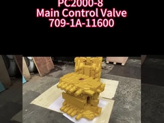 PC2000-8 دریچه کنترل اصلی 709-1A-11600 709-1A-11100 برای حفاری کاماتسو